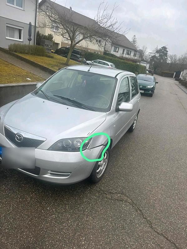 Gebraucht Mazda 2 84 PS (61 kW) 2007 Silber Kleinwagen