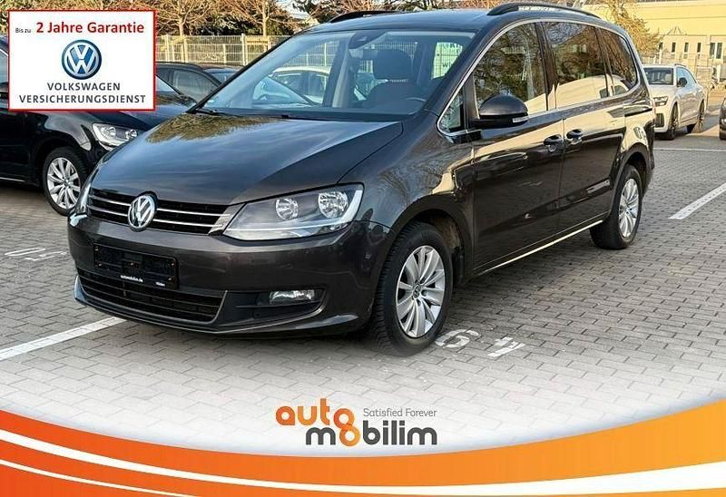 Gebraucht VW Sharan 150 PS (110 kW) 2019 Braun Van / Kleinbus