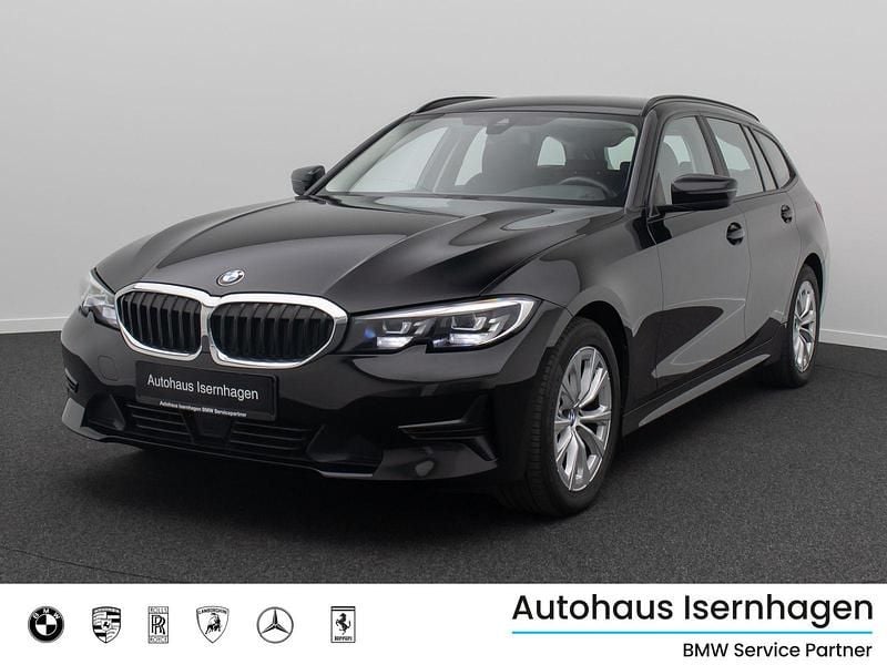 Schwarz Gebraucht 2020 BMW 320 Sport Line Kombi | 20.999 € (Superpreis) - Bild 1/4