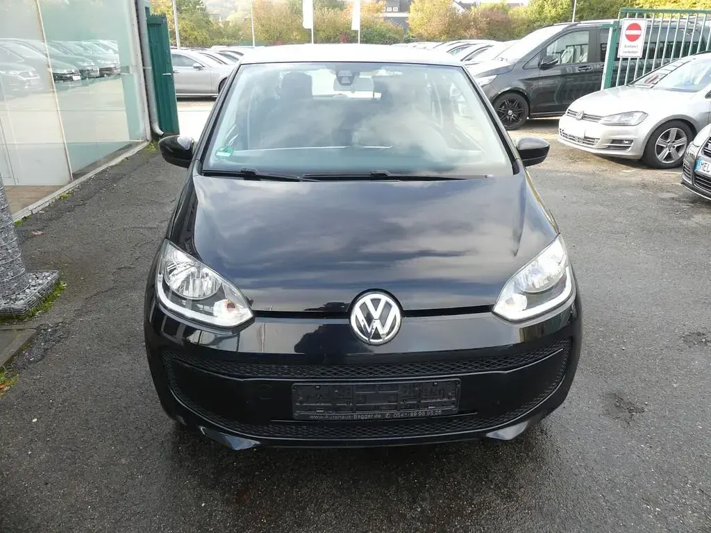 Gebraucht VW up! move up! 60 PS (44 kW) 2015 Schwarz Kleinwagen