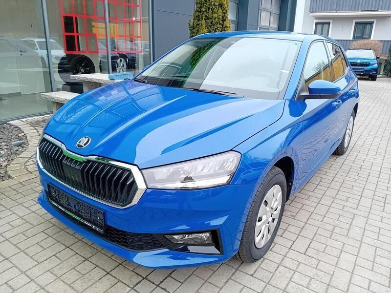 Gebraucht Skoda Fabia Selection 80 PS (58 kW) 2022 Blau Kleinwagen