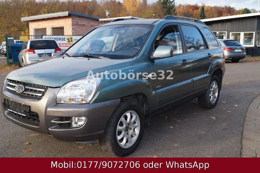 Gebraucht Kia Sportage EX 141 PS (103 kW) 2005 Grün SUV