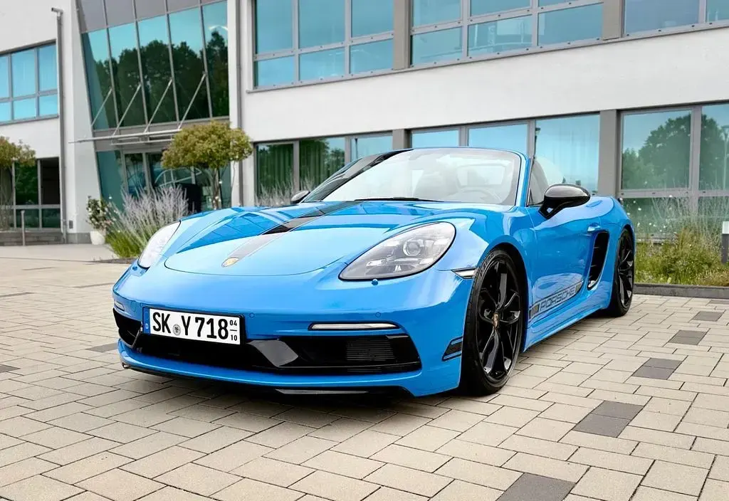 Gebraucht Porsche 718 Boxster Edition 300 PS (220 kW) 2024 Blau Cabrio