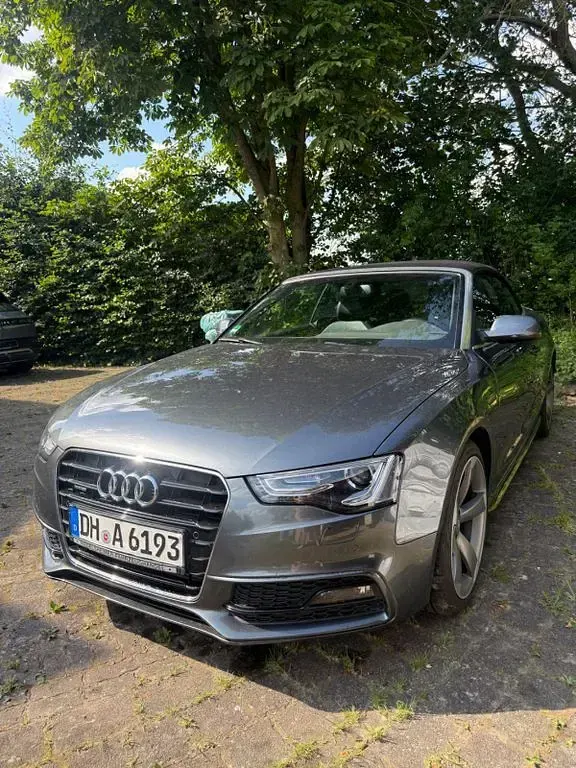 Gebraucht Audi A5 Cabriolet S-Line 245 PS (180 kW) 2014 Grau Cabrio