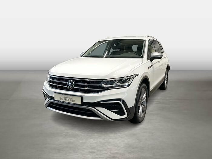 Weiß Gebraucht 2022 VW Tiguan Allspace Elegance SUV | 35.820 € (Fairer Preis) - Bild 1/4