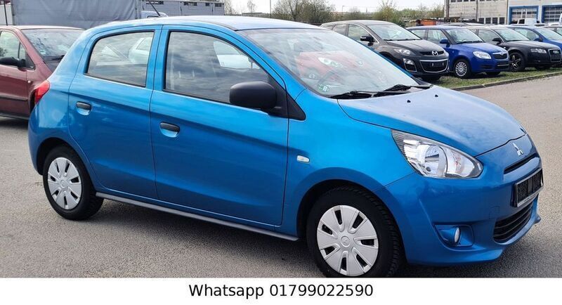 Blau Gebraucht 2015 Mitsubishi Space Star Limousine | 2.500 € (Guter Preis) - Bild 1/4