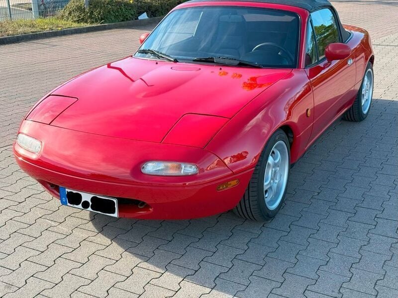 Rot Gebraucht 1991 Mazda MX5 Cabrio | 12.499 € - Bild 1/4