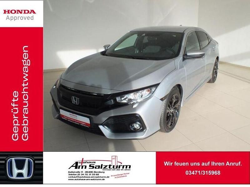 Gebraucht Honda Civic Elegance 129 PS (94 kW) 2019 Silber metallic Limousine
