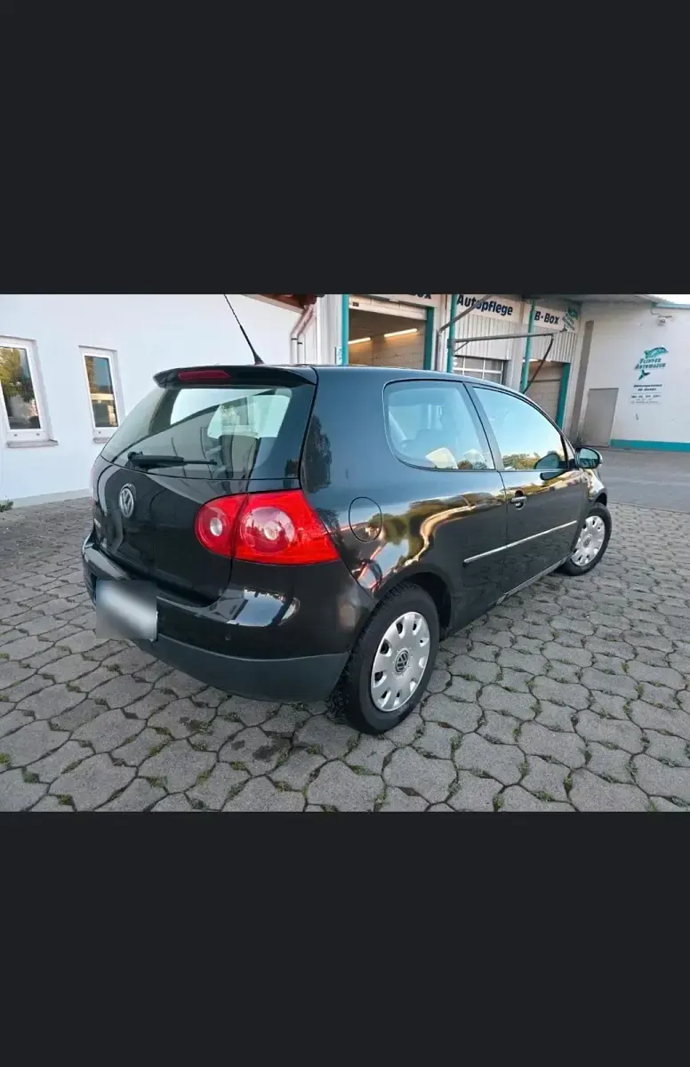Gebraucht VW Golf V Goal 2007 Schwarz Kleinwagen