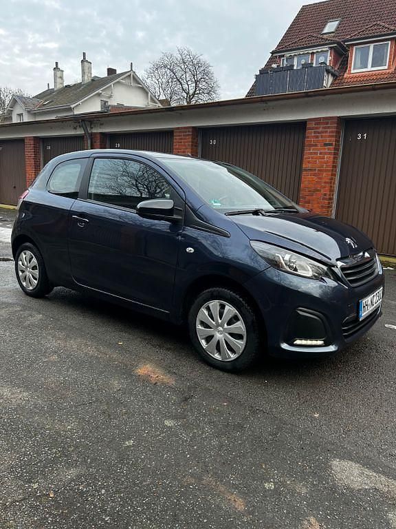 Gebraucht Peugeot 108 69 PS (50 kW) 2016 Schwarz Kleinwagen