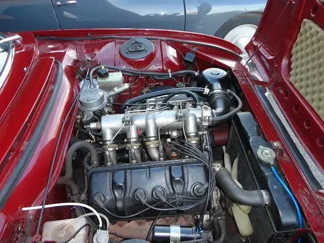 Gebraucht Peugeot 504 106 PS (77 kW) 1972 Rot Cabrio