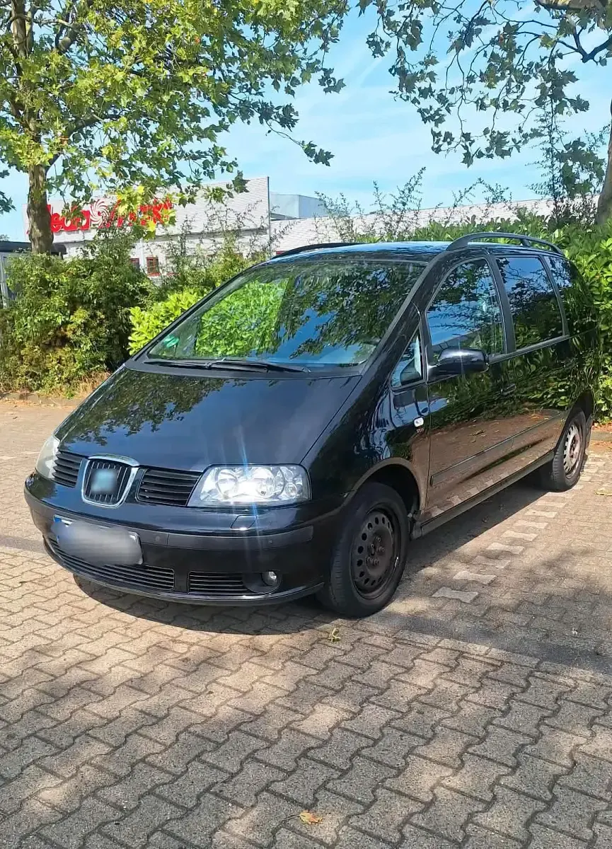 Gebraucht Seat Alhambra 140 PS (102 kW) 2007 Schwarz Van / Kleinbus