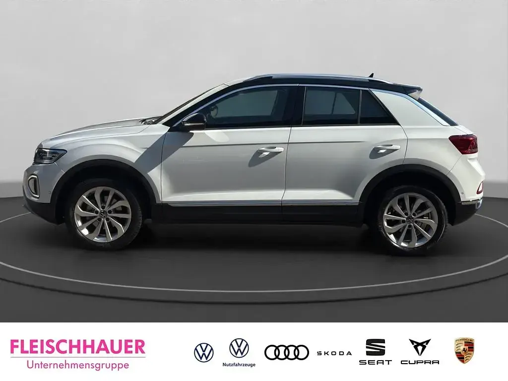 Gebraucht VW T-Roc Style 110 PS (80 kW) 2022 Weiss SUV