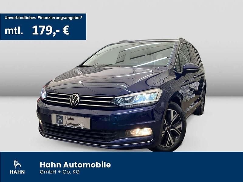 Blau Gebraucht 2021 VW Touran Highline Van / Kleinbus | 24.499 € (Superpreis) - Bild 1/3