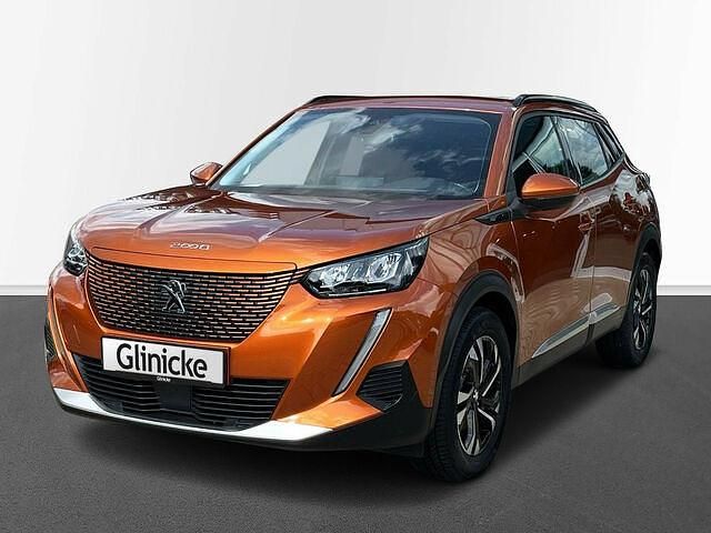 Gebraucht Peugeot e-2008 Allure 100 kW (136 PS) 2021 Orange SUV