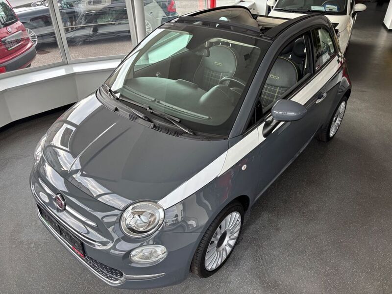 Grau Gebraucht 2018 Fiat 500C Lounge Cabrio | 12.990 € (Teuer) - Bild 1/4