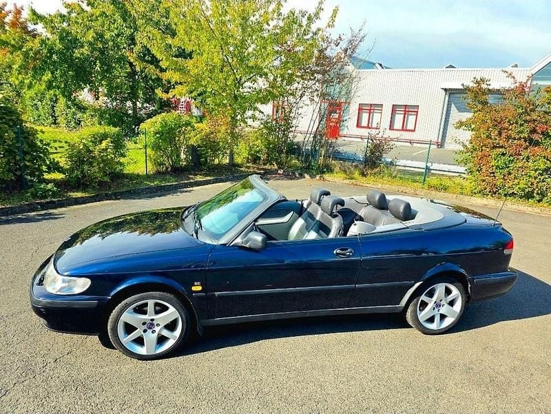 Gebraucht Saab 9-3 Cabriolet 200 PS (147 kW) 1999 Blau Cabrio