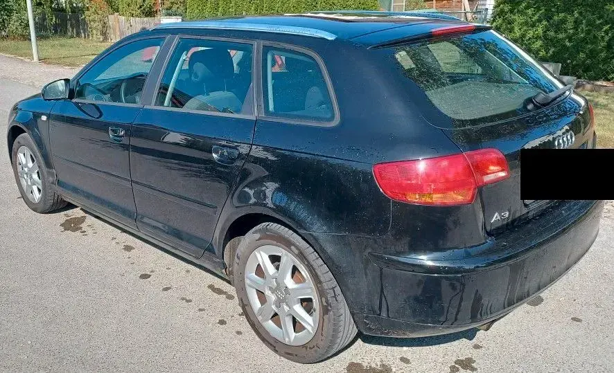 Gebraucht Audi A3 Sportback Ambiente 102 PS (75 kW) 2008 Schwarz Kleinwagen