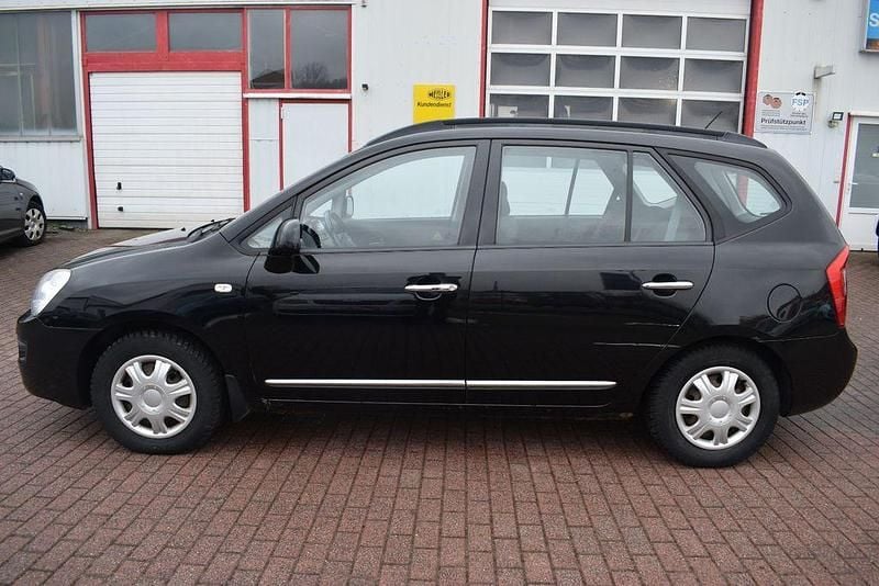 Gebraucht Kia Carens EX 140 PS (102 kW) 2009 Schwarz Van / Kleinbus