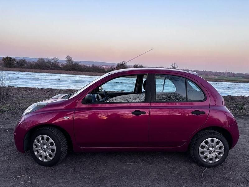 Gebraucht Nissan Micra Visia 65 PS (47 kW) 2008 Rot Limousine