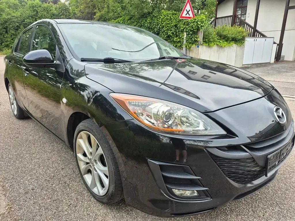 Gebraucht Mazda 3 Exclusive-Line 109 PS (80 kW) 2009 Schwarz Limousine