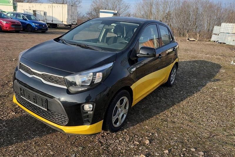 Gebraucht Kia Picanto Edition 7 67 PS (49 kW) 2017 Schwarz Kleinwagen