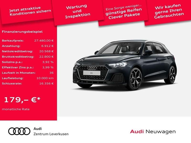 Manhattangrau Neu 2025 Audi A1 Sportback Advanced Kleinwagen | 27.480 € (Guter Preis) - Bild 1/4
