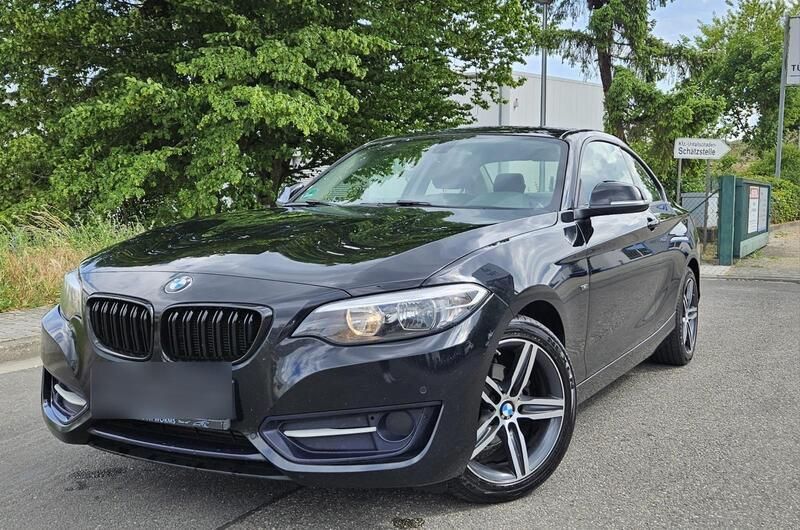 Schwarz Gebraucht 2014 BMW 218 Coupé | 10.000 € (Fairer Preis) - Bild 1/4