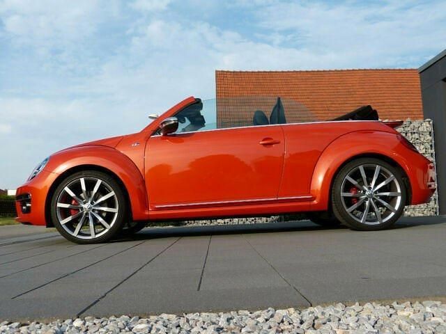 Gebraucht VW Beetle Cabriolet R-line 220 PS (161 kW) 2016 Orange Cabrio