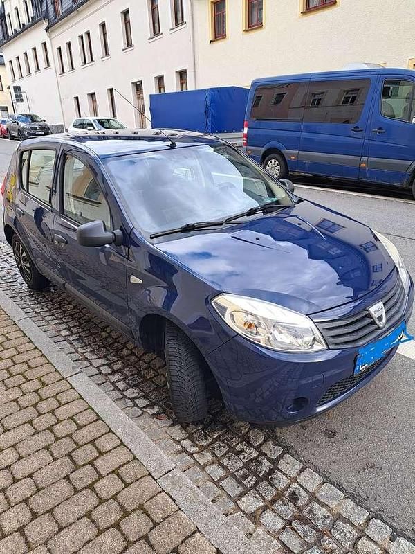 Gebraucht Dacia Logan MCV 75 PS (55 kW) 2009 Blau Kombi