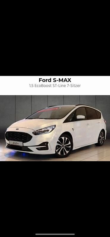 Weiß Gebraucht 2020 Ford S-MAX S Van / Kleinbus | 15.599 € - Bild 1/4