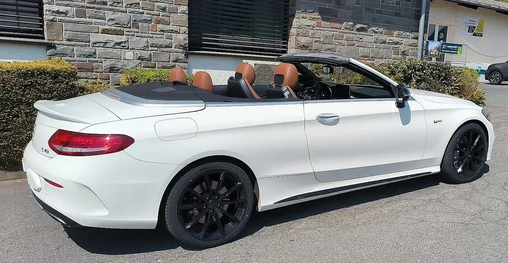 Gebraucht Mercedes C43 AMG AMG 367 PS (269 kW) 2018 Weiß Cabrio