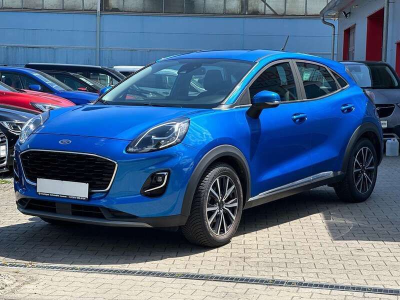 Blau Gebraucht 2021 Ford Puma SUV | 14.995 € (Fairer Preis) - Bild 1/4