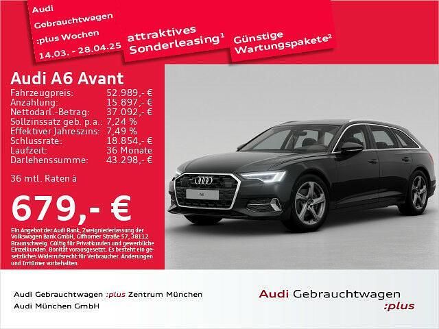 Gebraucht Audi A6 Advanced Plus 265 PS (194 kW) 2024 Mythosschwarz metallic Kombi