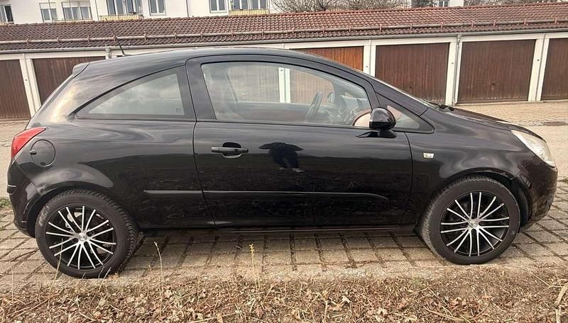 Gebraucht Opel Corsa 80 PS (58 kW) 2008 Schwarz Kleinwagen
