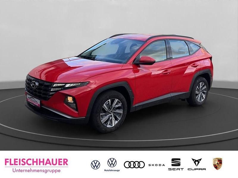 Rot Gebraucht 2022 Hyundai Tucson Select SUV | 19.990 € (Superpreis) - Bild 1/4