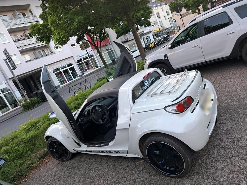 Gebraucht Smart Roadster 61 PS (44 kW) 2003 Weiß Cabrio