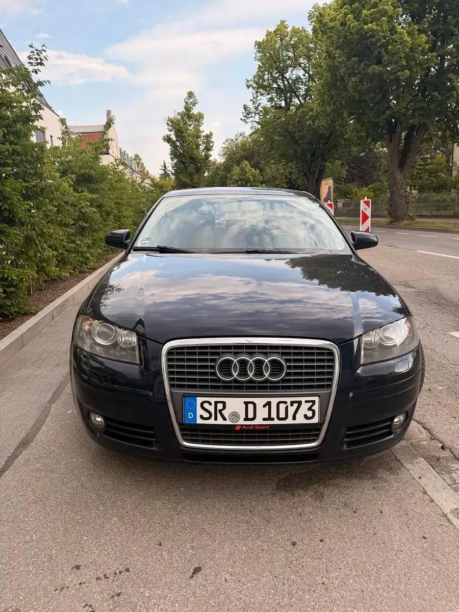 Gebraucht Audi A3 125 PS (91 kW) 2008 Blau Kleinwagen