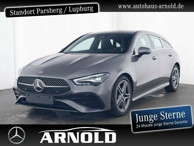 Grau (mountaingrau) Gebraucht 2024 Mercedes CLA220 Shooting Brake AMG line Kombi | 37.890 € (Fairer Preis) - Bild 1/4