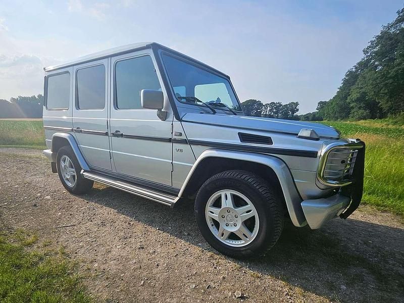 Silber Gebraucht 2001 Mercedes G500 SUV | 55.000 € (Teuer) - Bild 1/4