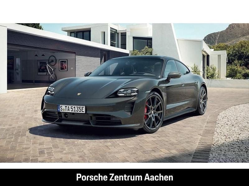 Grau Gebraucht 2022 Porsche Taycan GTS Limousine | 81.400 € (Superpreis) - Bild 1/4