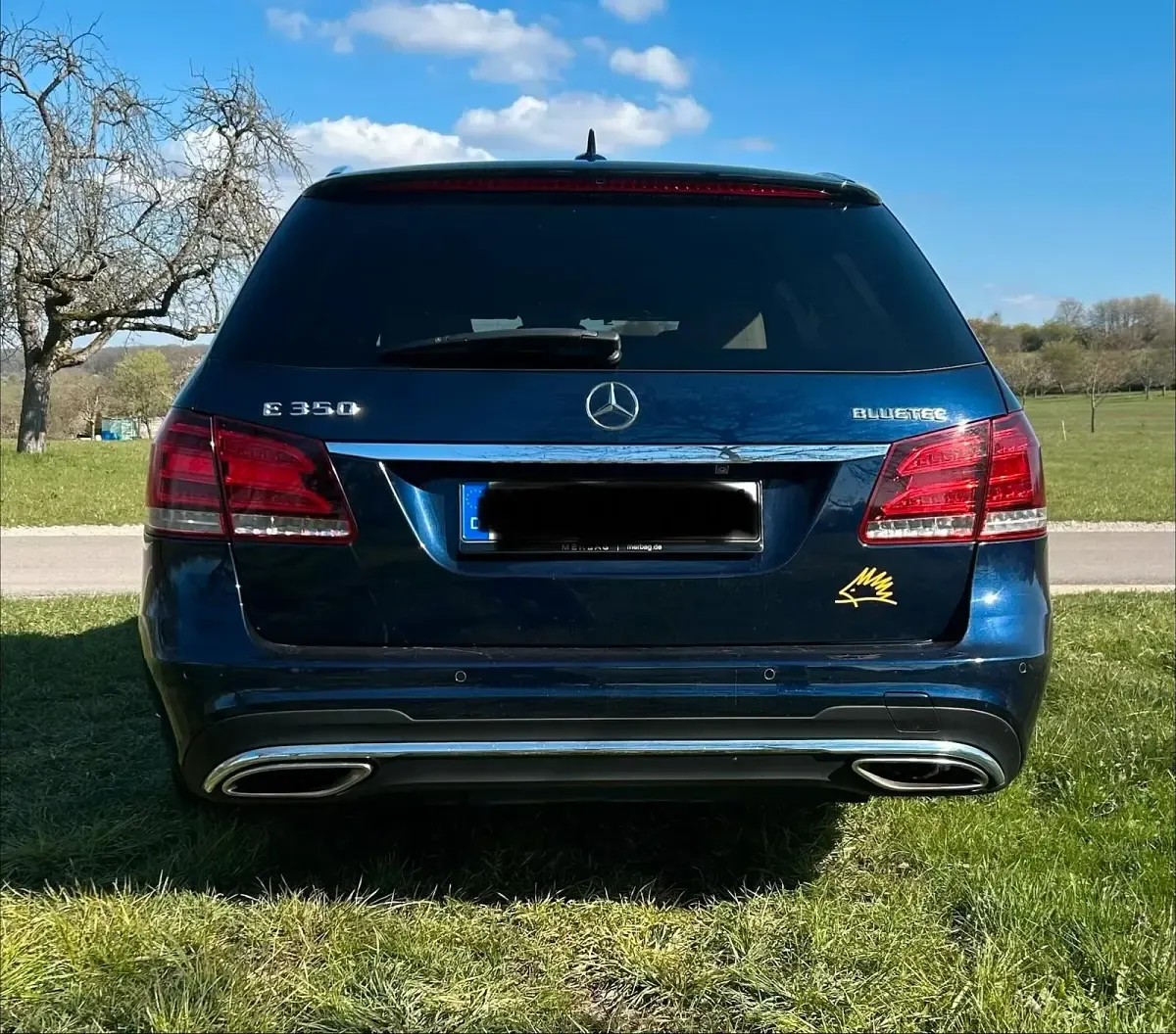 Gebraucht Mercedes E350 Avantgarde 252 PS (185 kW) 2014 Blau Kombi