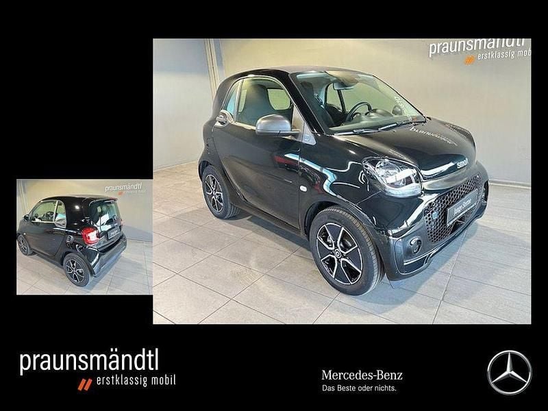 Schwarz Gebraucht 2022 Smart ForTwo Electric Drive Coupé | 10.750 € (Fairer Preis) - Bild 1/4