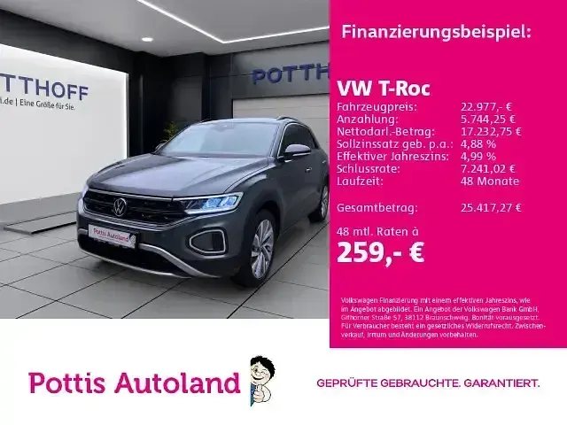 Gebraucht VW T-Roc Goal 116 PS (85 kW) 2025 SUV