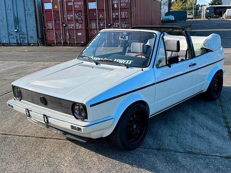Gebraucht VW Golf Cabriolet 72 PS (52 kW) 1987 Weiß Cabrio