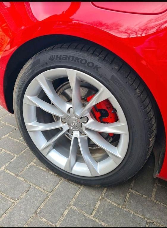 Gebraucht Audi A5 Cabriolet S-Line 170 PS (125 kW) 2010 Rot Cabrio