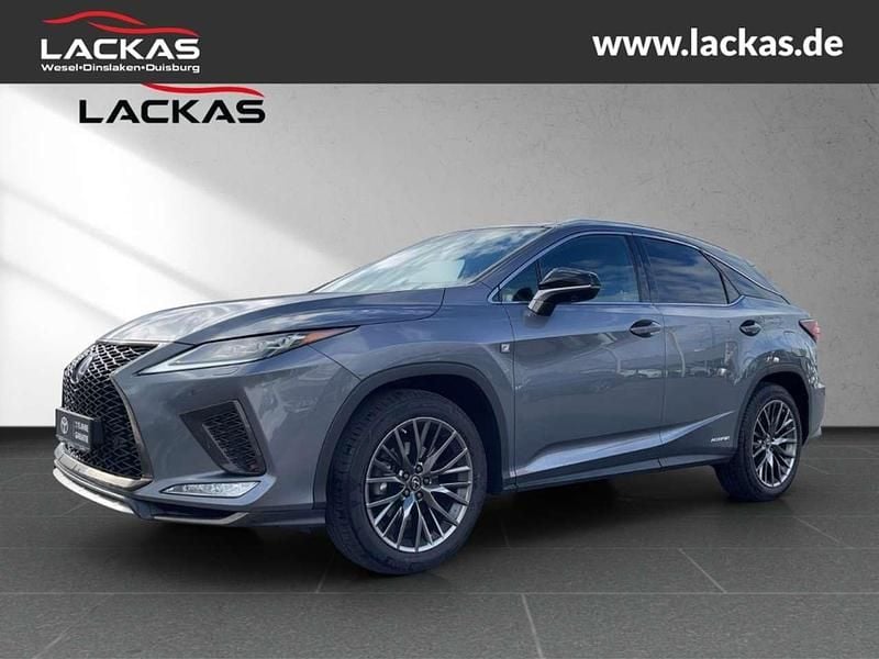 Basaltgrau mica Gebraucht 2021 Lexus RX450h Sport Line SUV | 55.949 € - Bild 1/4