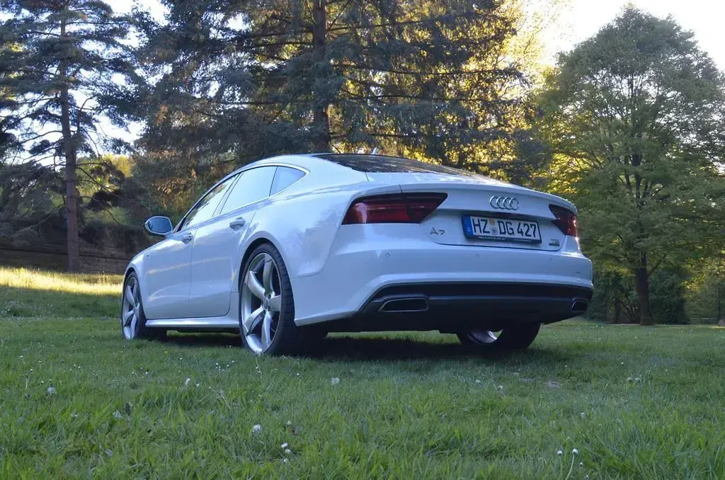 Gebraucht Audi A7 S-Line 326 PS (239 kW) 2018 Weiß Kleinwagen
