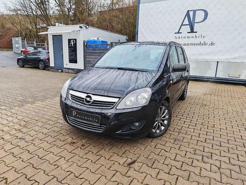 Gebraucht Opel Zafira Edition 125 PS (91 kW) 2010 Schwarz Van / Kleinbus
