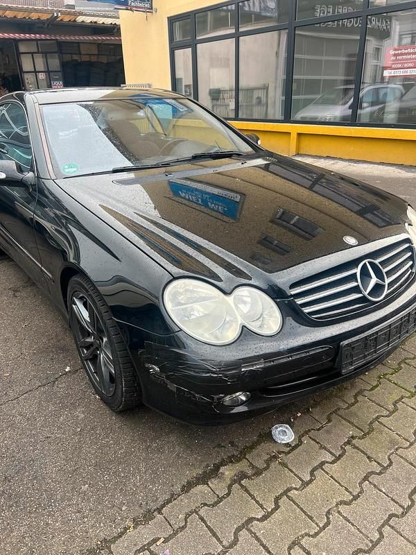 Gebraucht Mercedes CLK200 2004 Schwarz Coupé